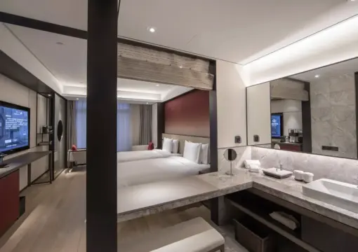 豪华双床房